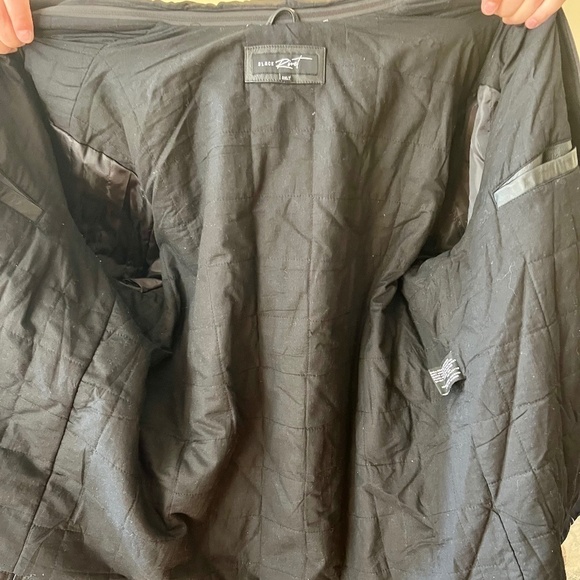 Black Rivet Vintage Leather Jacket with Hoodie - 3XLT - Picture 4 of 9